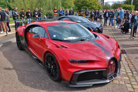 Bugatti hypercar luxury vehicle